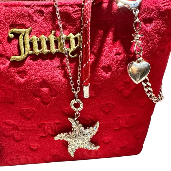 NWT - Juicy Couture Red Gift Set with Accessories ~ Valentines Gift $250+ RETAIL - Picture 2 of 12
